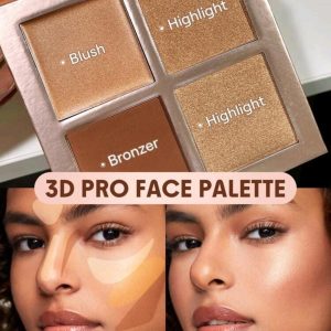 paleta contorno e iluminador