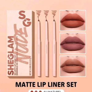 set por 3 lip liner nature
